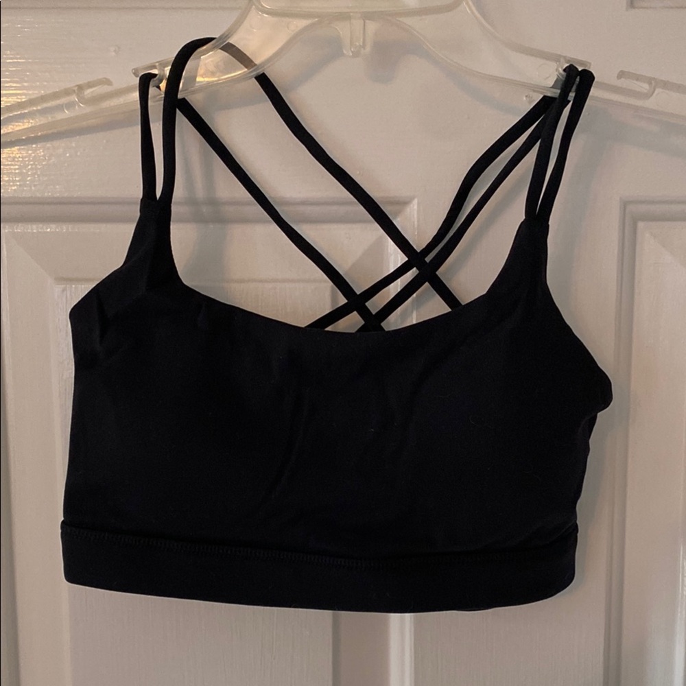 Ruuhee Black Sports Bra